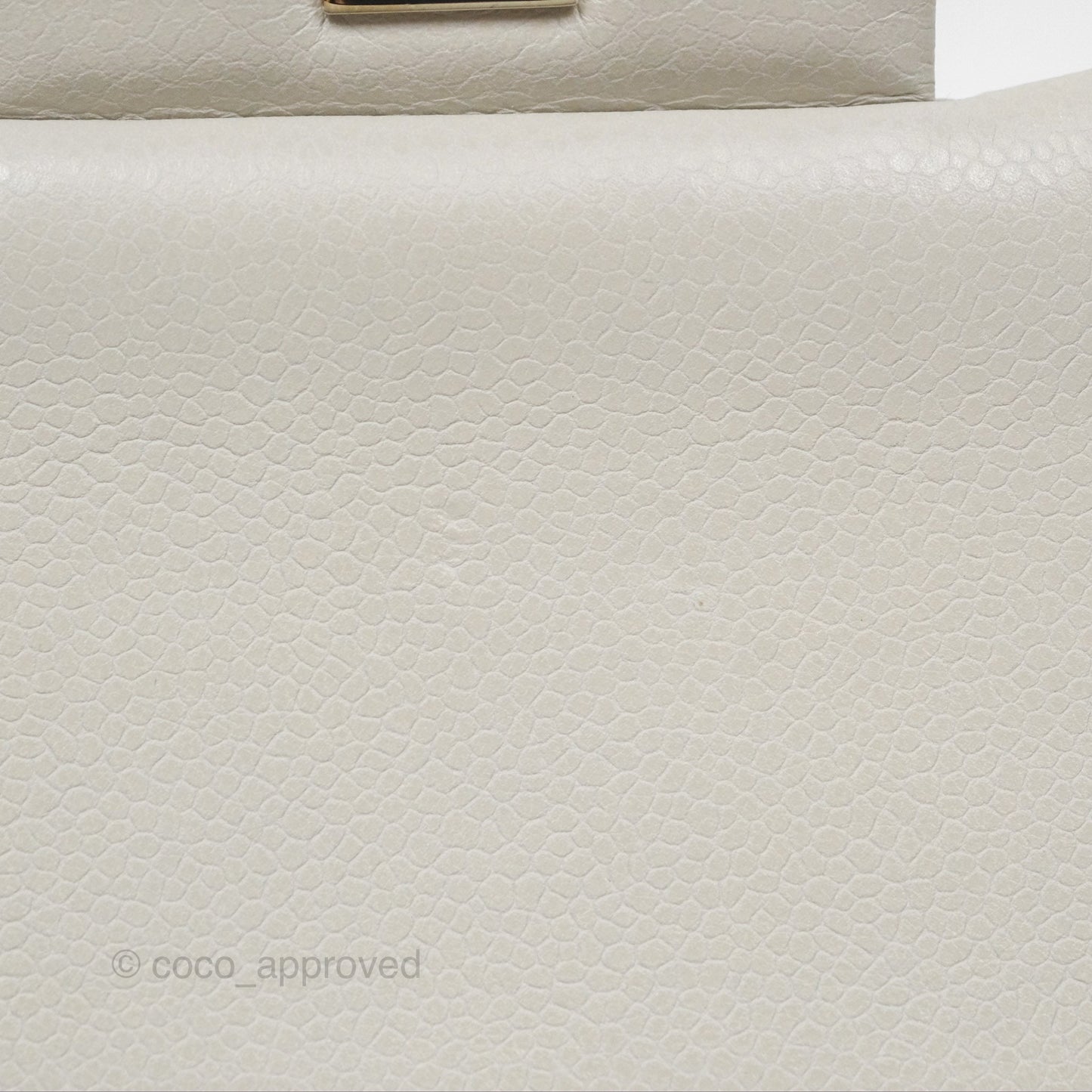 Chanel Jumbo Double Flap Light Grey Caviar Silver Hardware⁣⁣
