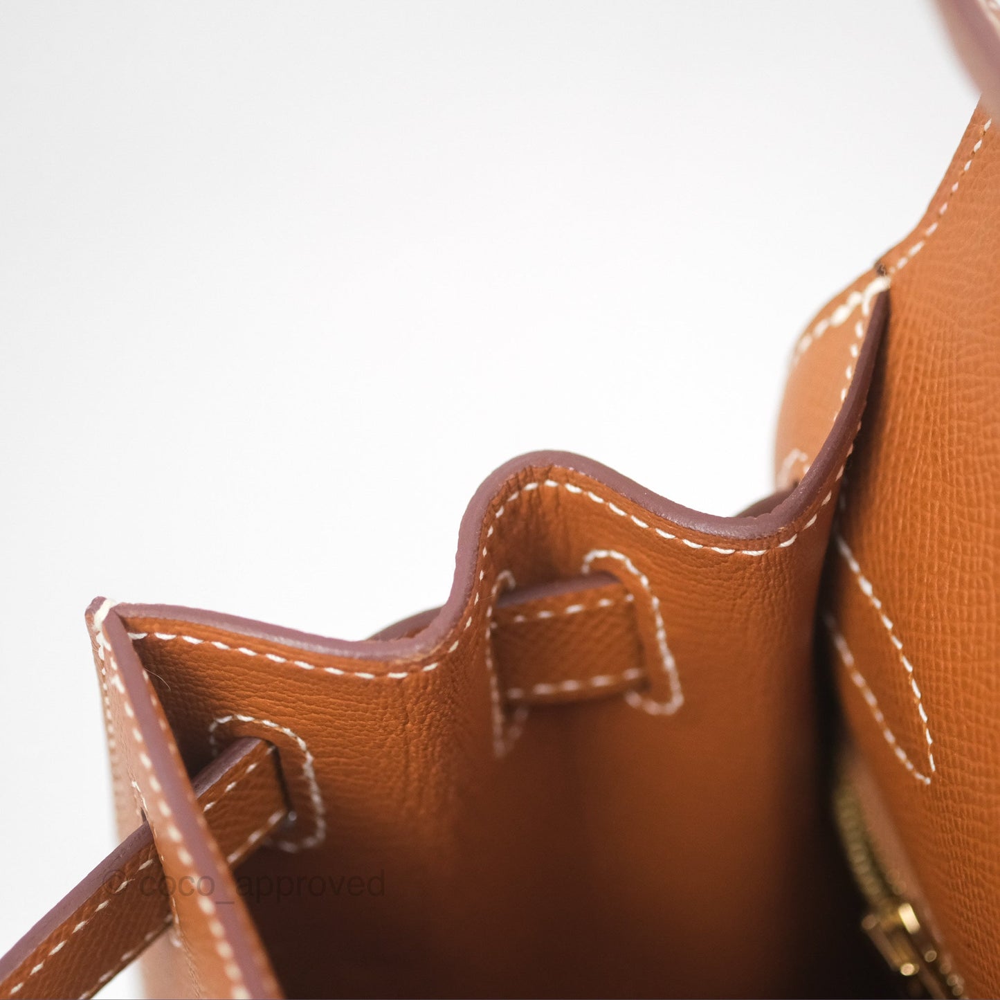 Hermès Kelly Sellier 28 Gold 37 Epsom Gold Hardware