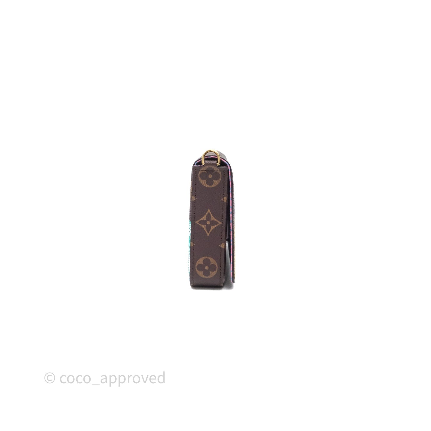 Louis Vuitton X Yayoi Kusama Pochette Felicie in Monogram Pumpkins