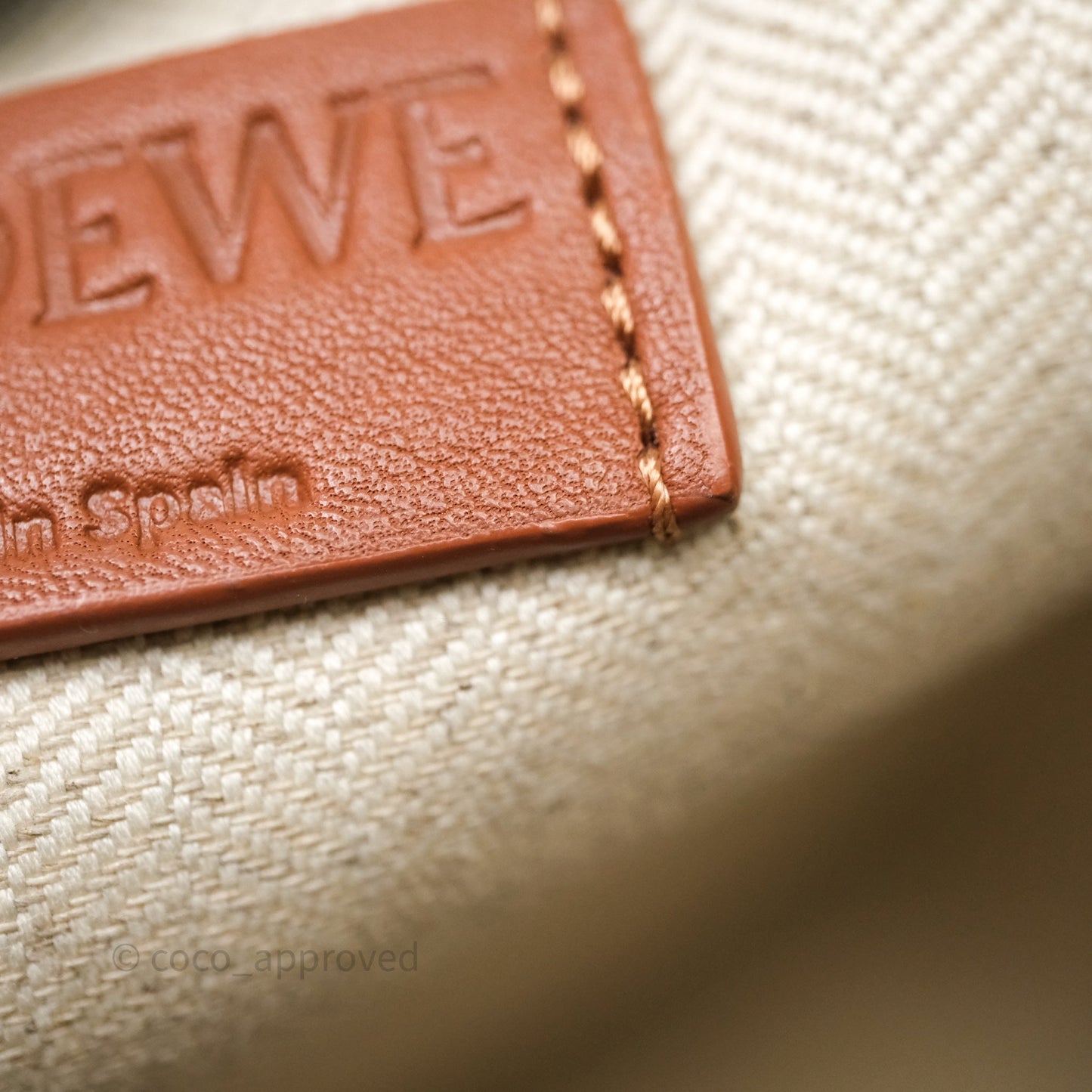 Loewe Mini Hammock Shoulder Bag Brown