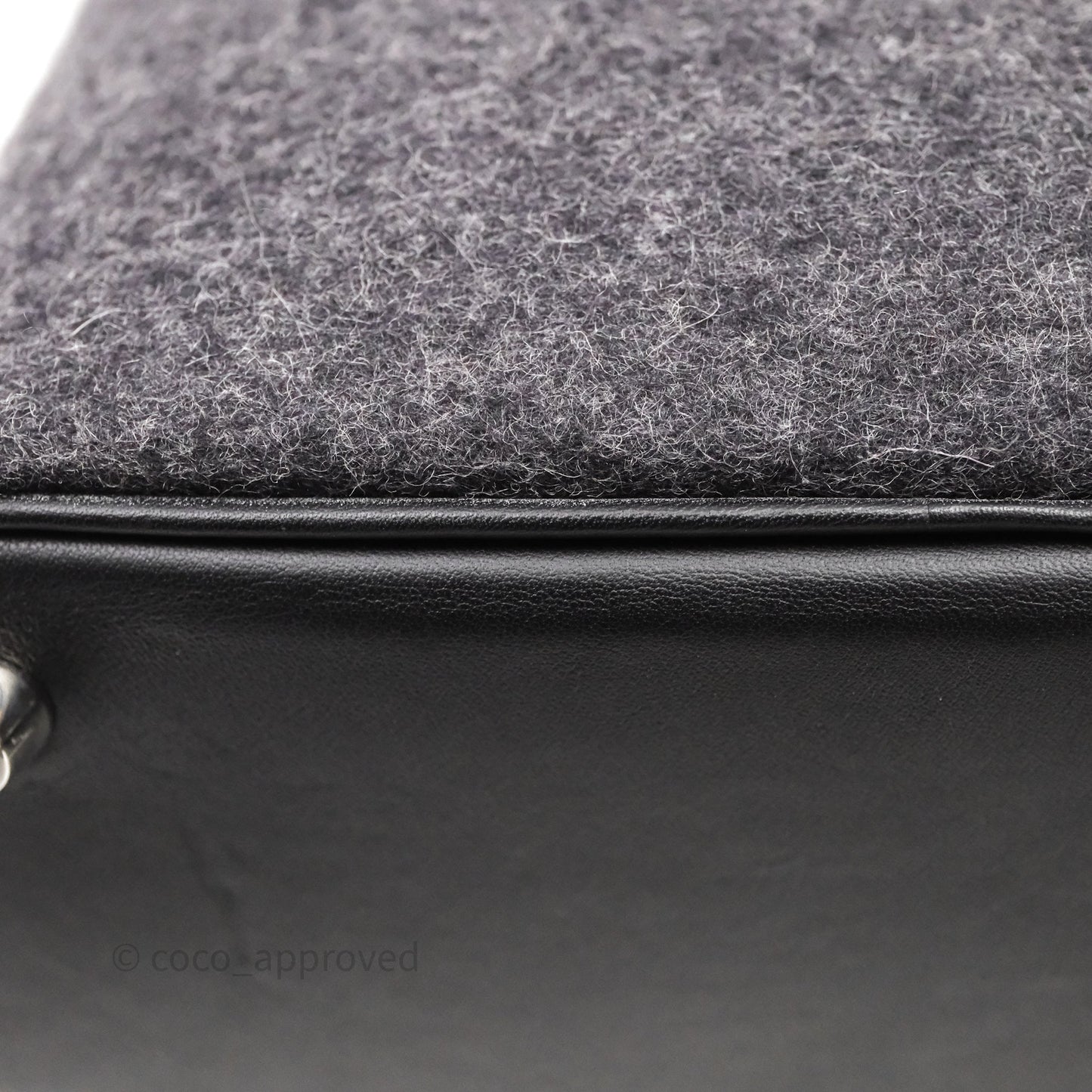 Hermès Picotin 18 Graphite 88/ Noir 89 Wool Swift Palladium Hardware
