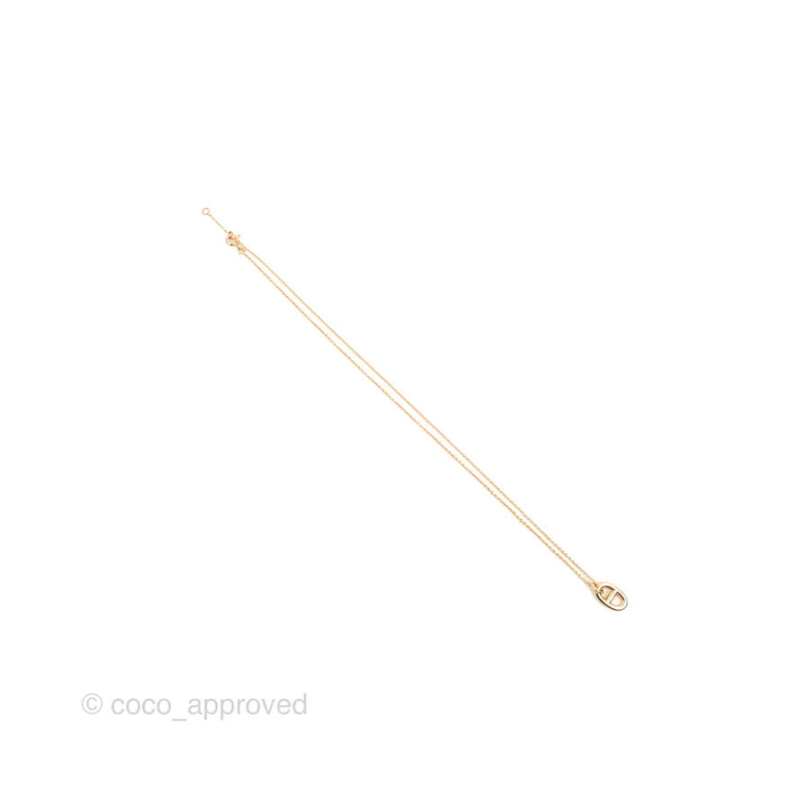 Hermès Farandole Pendant Small Model Rose Gold Tone