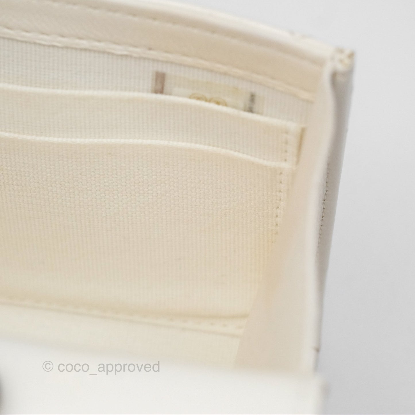 Chanel Mini Quilted Trendy CC Clutch With Chain White Lambskin Rose Gold Hardware