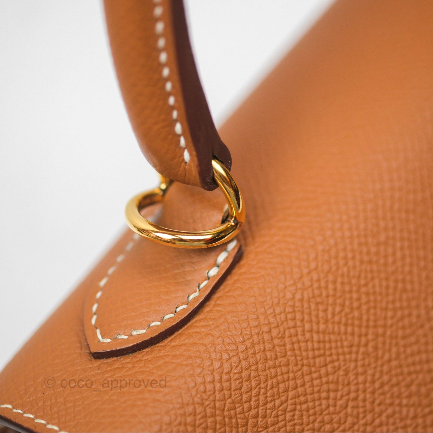 Hermès Kelly 25 Sellier Gold 37 Epsom Gold Hardware