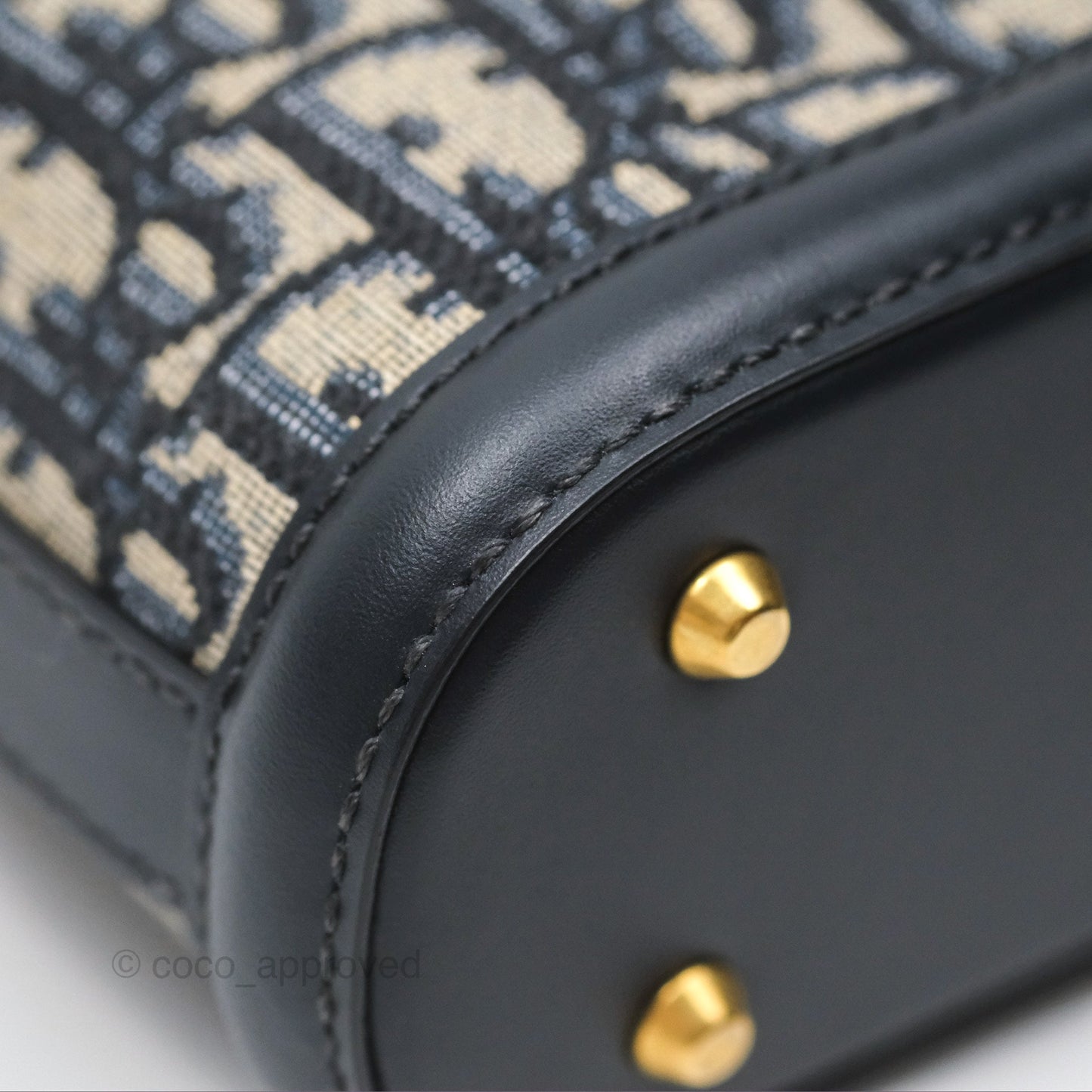 Christian Dior Small O C'est Dior Bucket Bag Blue Dior Oblique Jacquard