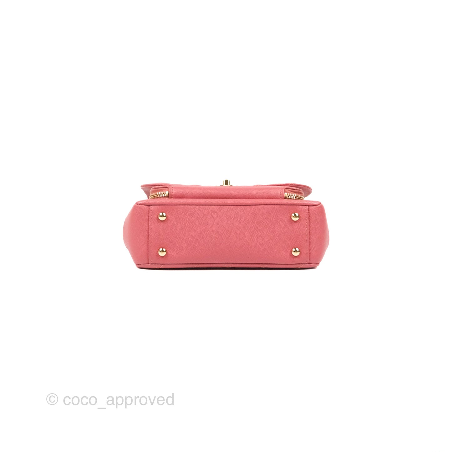 Chanel Quilted Medium Business Affinity Flap Pink Caviar Gold Hardware