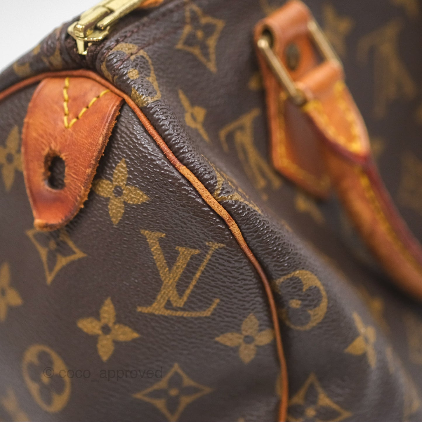 Louis Vuitton Vintage Speedy 25 Monogram Canvas