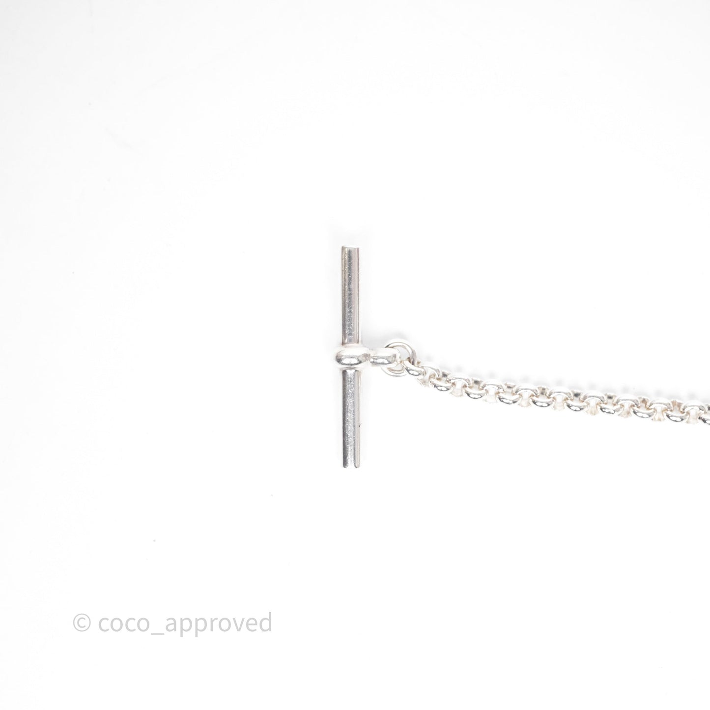 Hermès Clou de forge Bracelet Sterling Silver