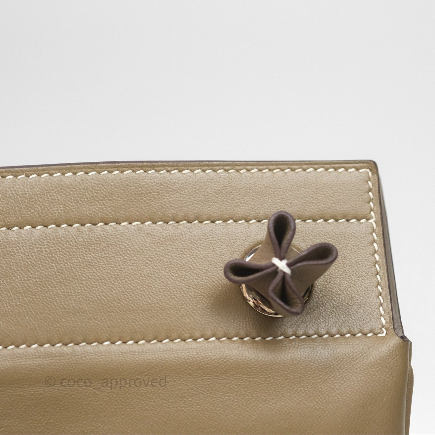 Hermès Mini Aline Bag Etoupe 18 Swift