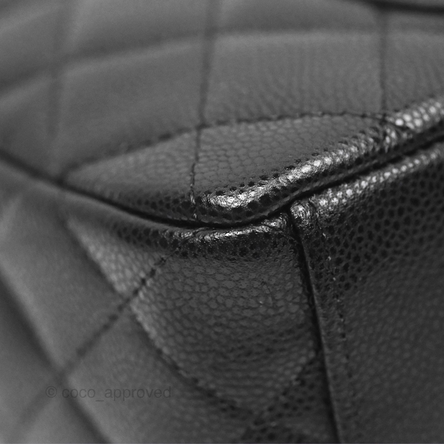 Chanel Classic Mini Backpack Black Caviar Silver Hardware