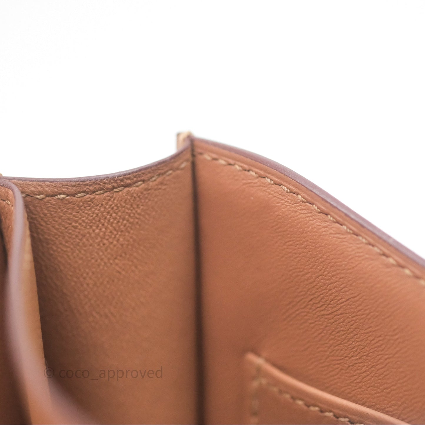 Hermès Constance Mini Quebracho Chevre Gold Hardware