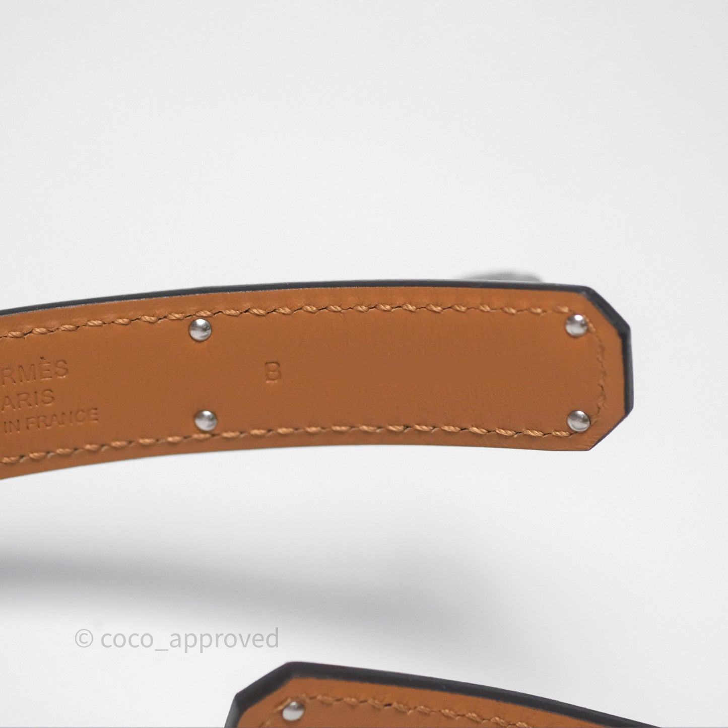 Hermès Epsom Kelly Pocket 18 Belt Mauve Pale 09 Palladium Hardware
