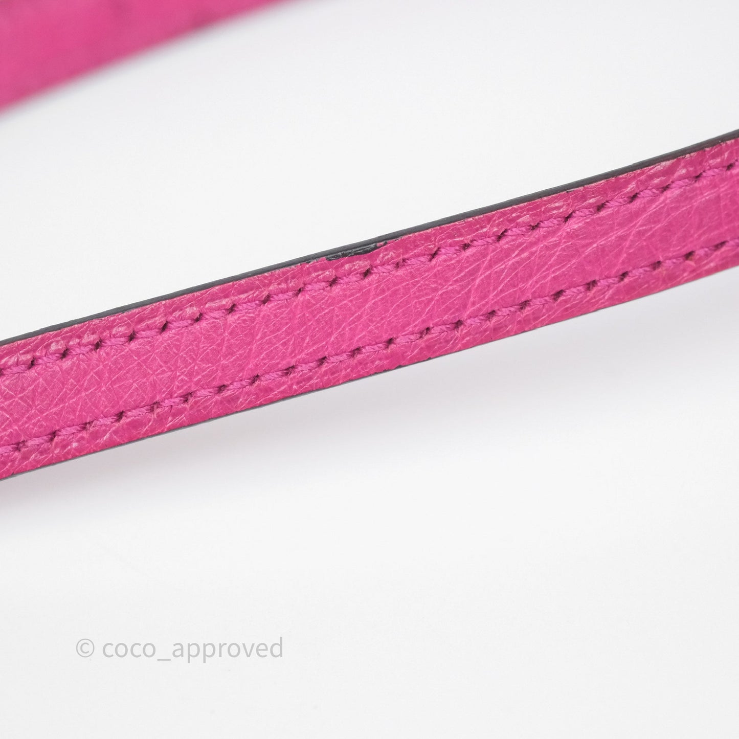 Hermès Roulis Mini 18 Rose Pourpre L3 Autruche Palladium Hardware