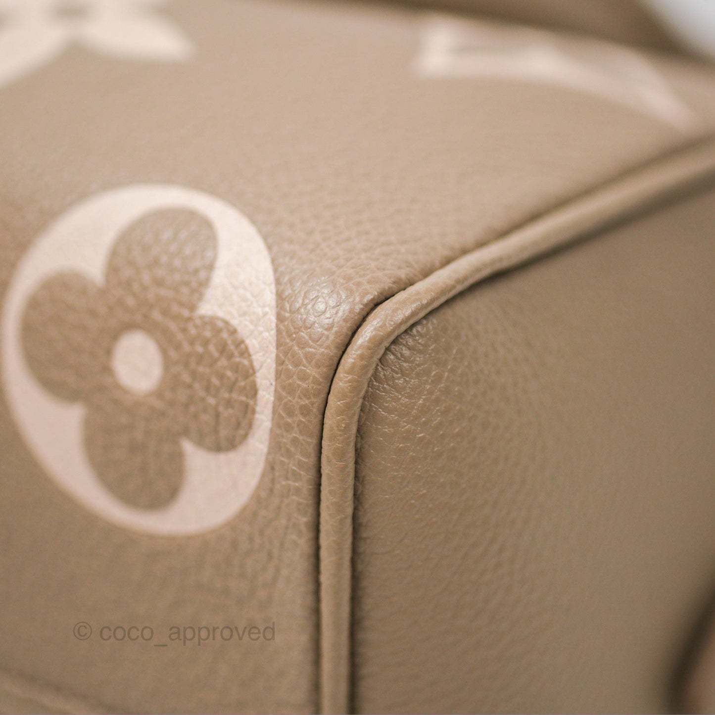 Louis Vuitton Speedy Bandoulière 20 Monogram Empreinte Tourterelle/Cream