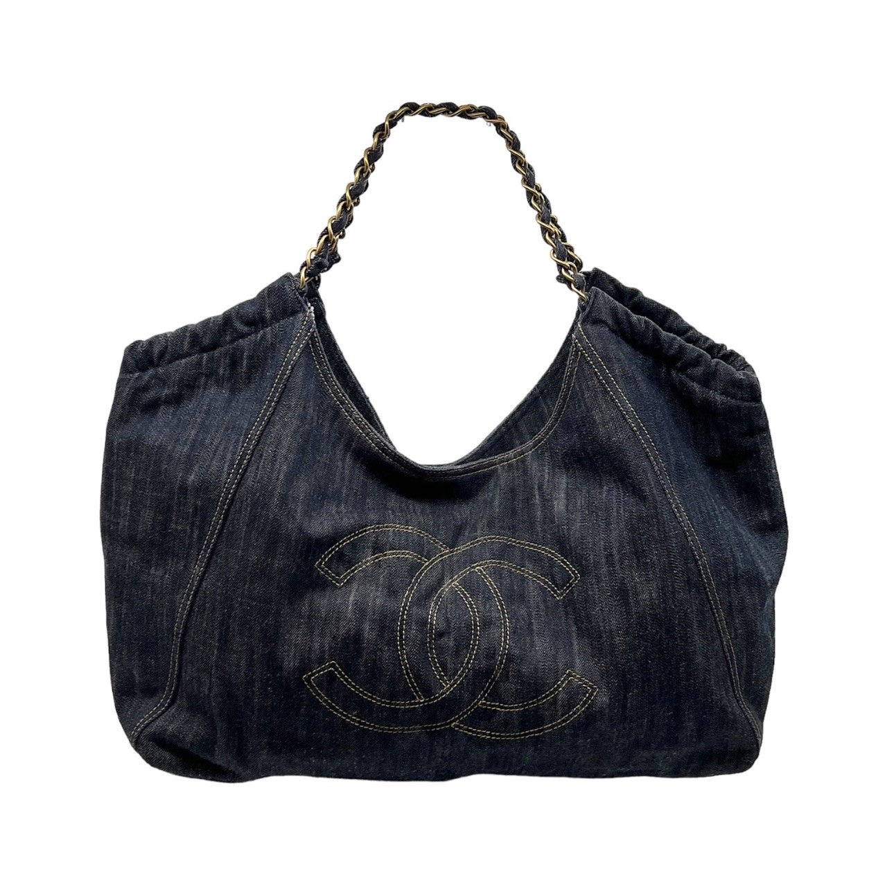 Luxury Chanel Denim Cabas XL Tote
