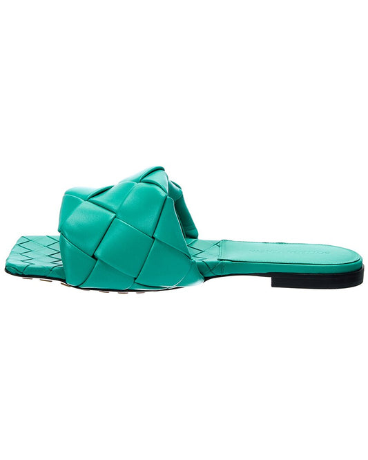 Luxury Bottega Veneta The Lido Intrecciato Leather Sandal