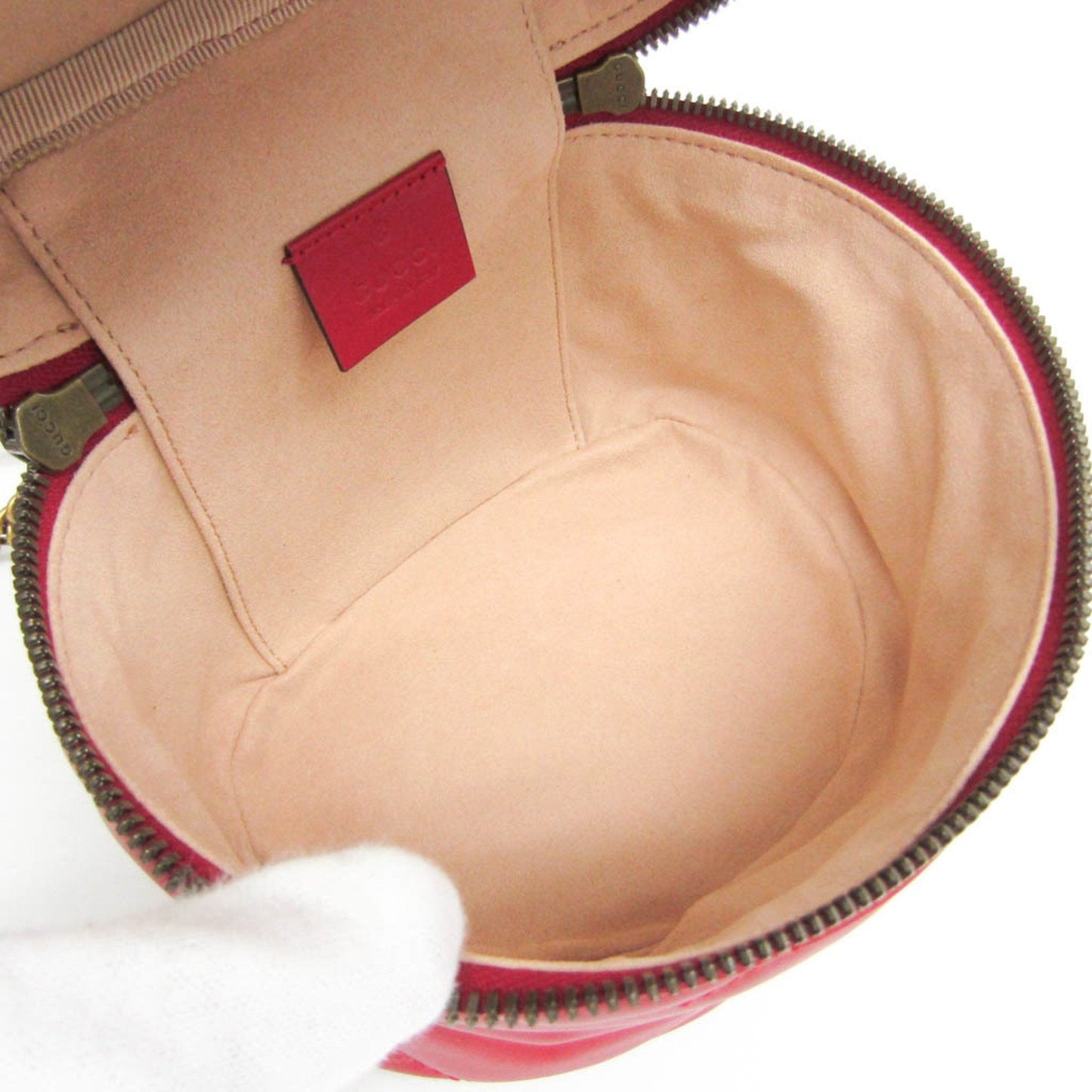 Luxury Gucci Trending 2025 Gg Marmont  Leather Backpack Bag ()