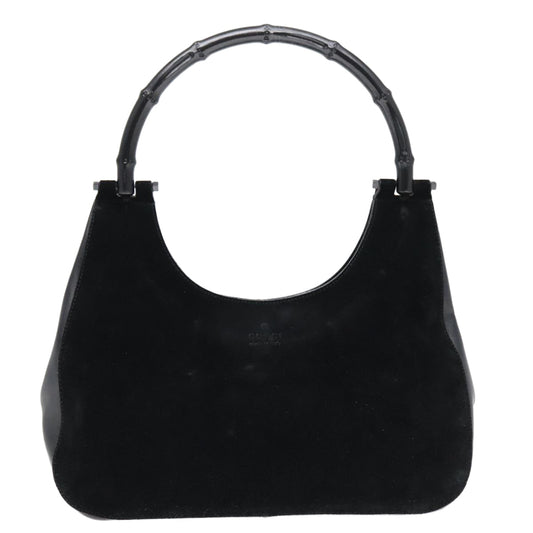 Luxury Gucci Trending 2025 Bamboo  Suede Shoulder Bag
