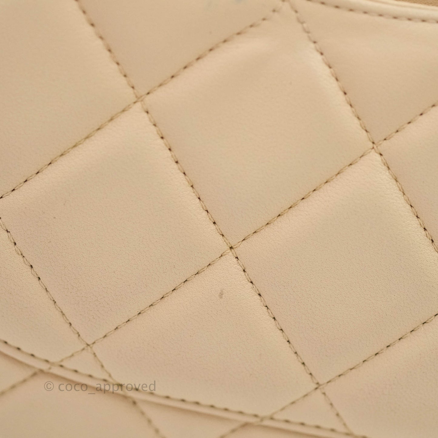 Chanel Trendy CC Small Light Beige Lambskin Gold Hardware