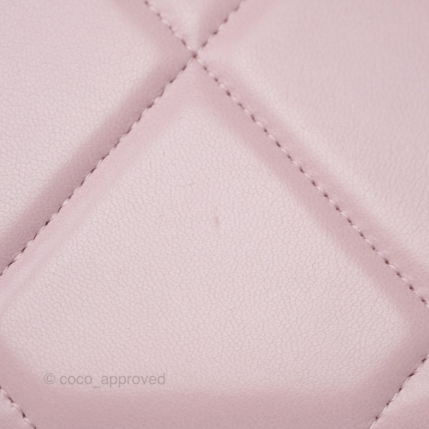 Chanel 19 Wallet on Chain WOC Light Pink Lambskin Mixed Hardware