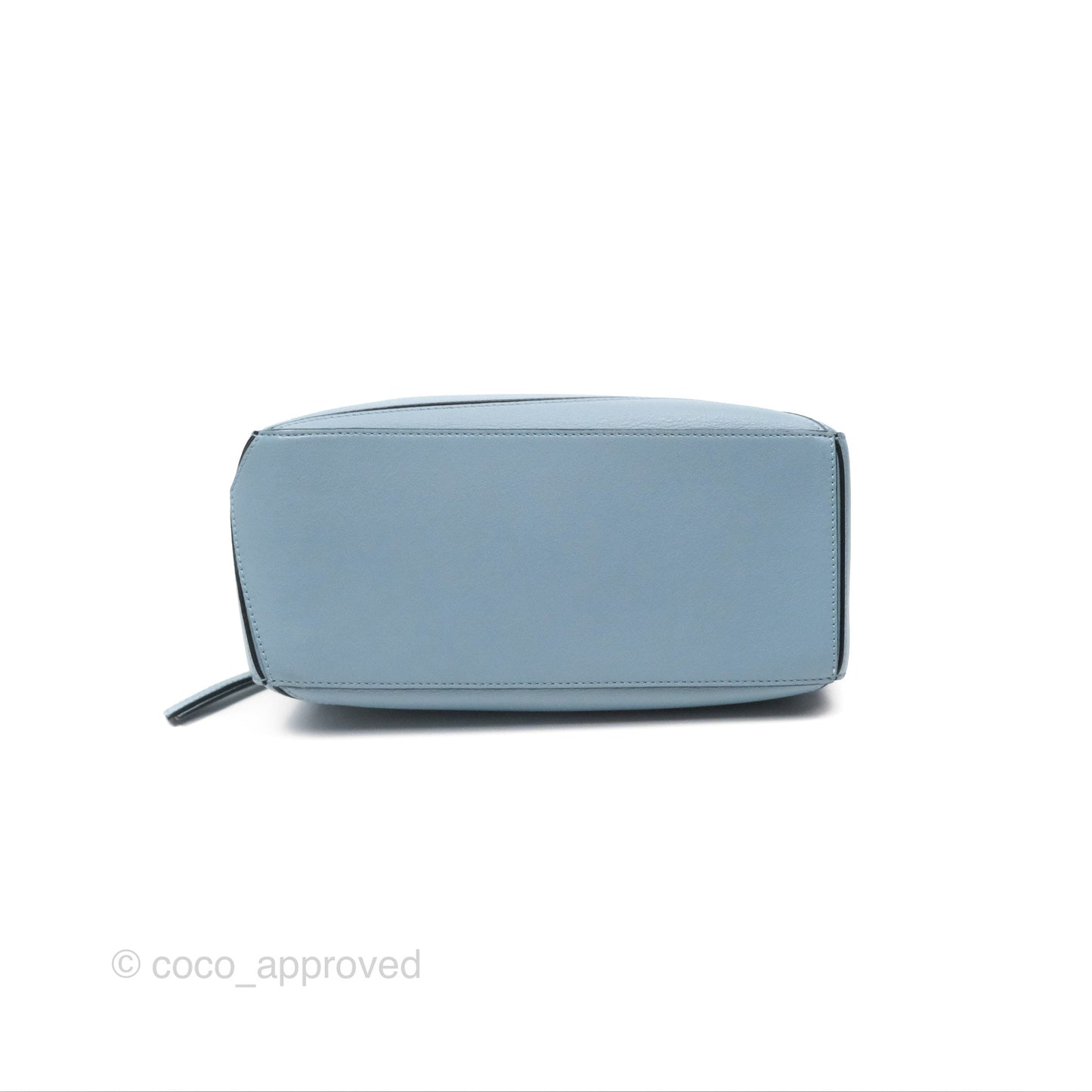 Loewe Small Puzzle Bag Stone Blue Calfskin