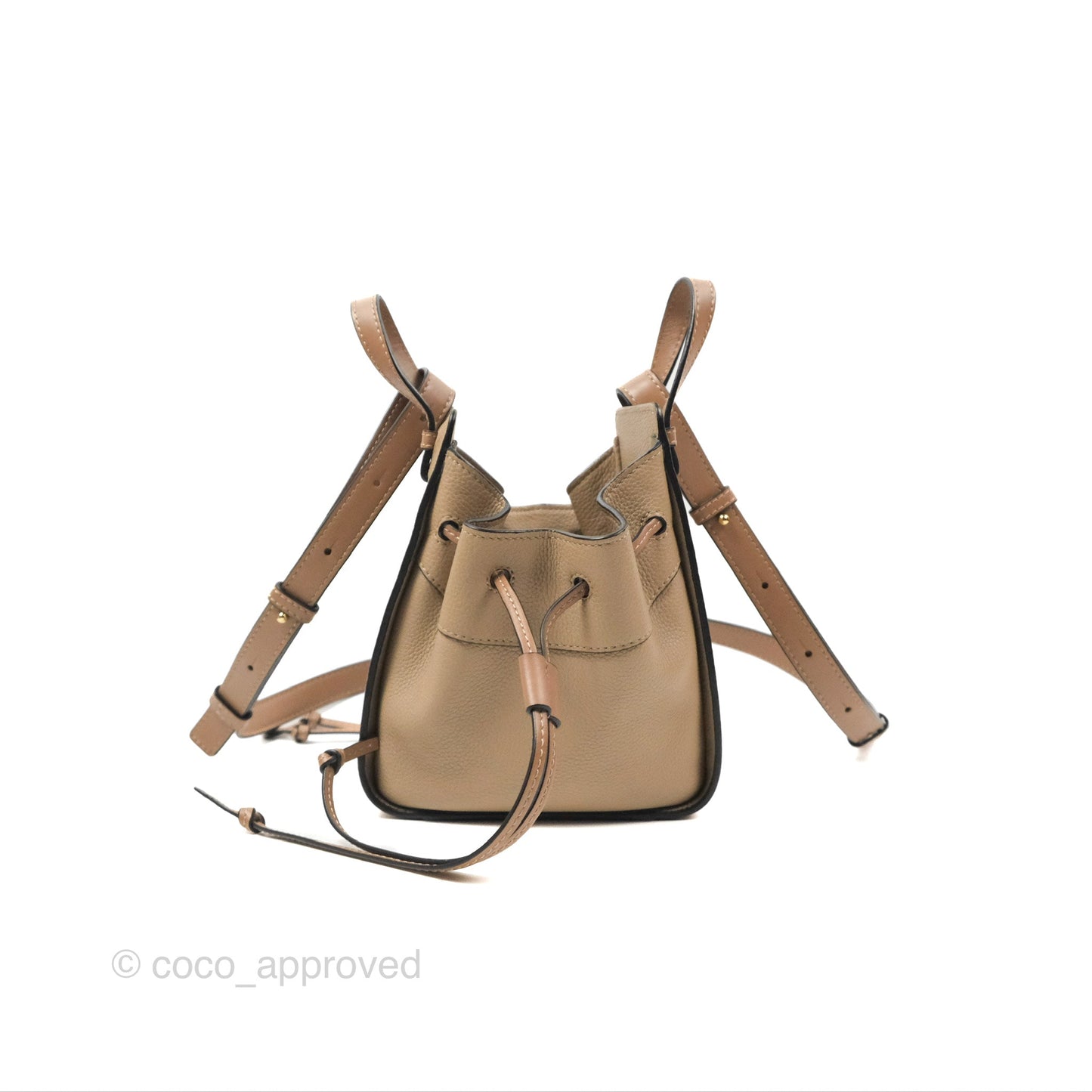 Loewe Hammock Mini Sand Shoulder Bag