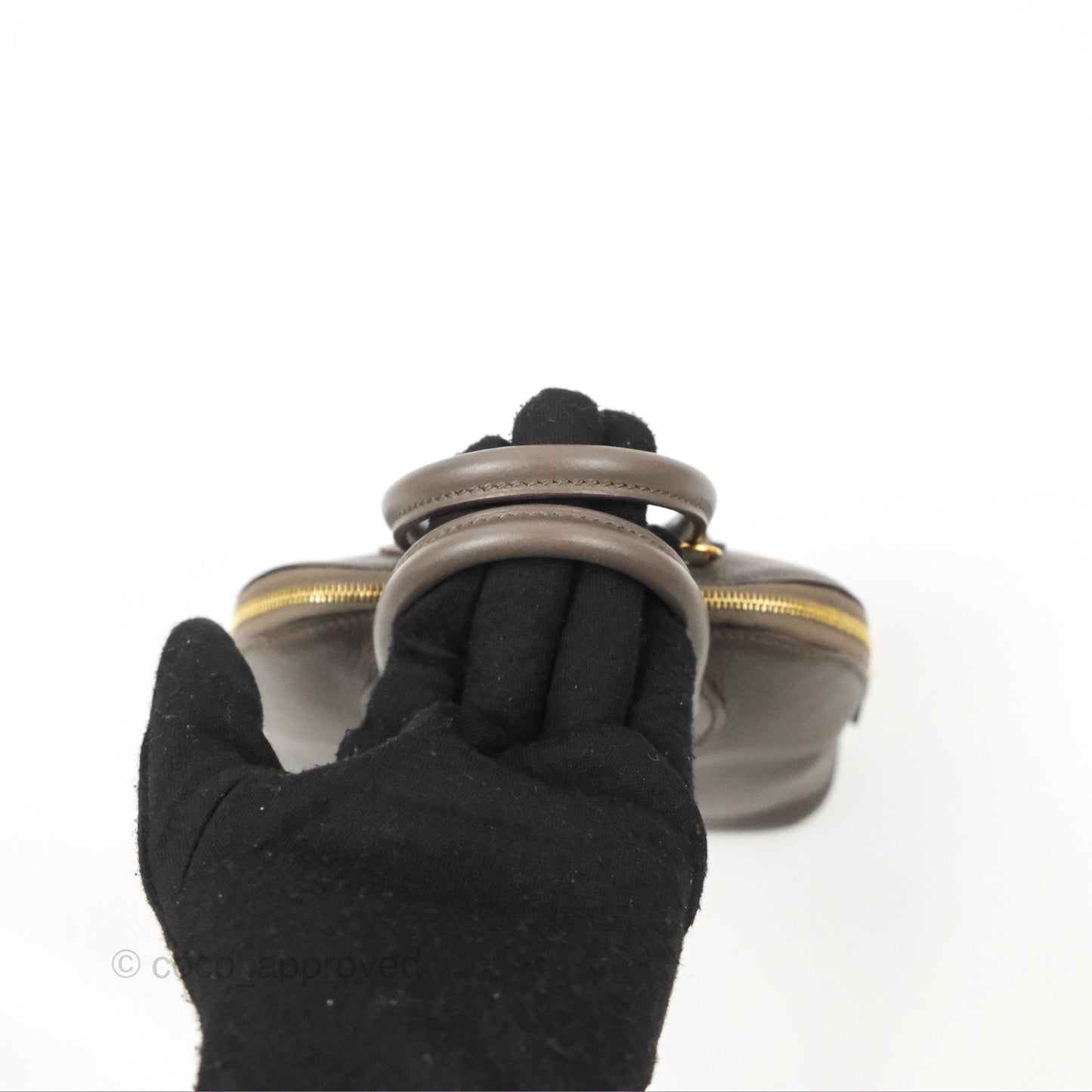 Hermès Bolide Mini 1923 Gris Etain 8F Evercolor Gold Hardware