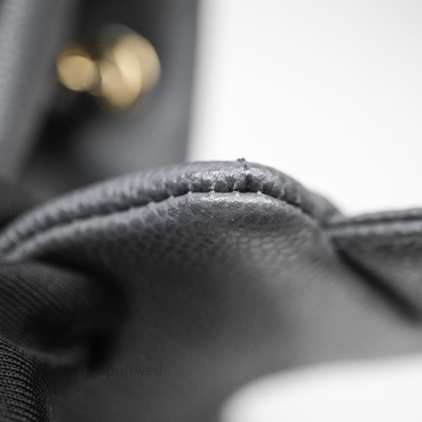 Chanel Small Duma Backpack Dark Grey Caviar Gold Hardware 23K