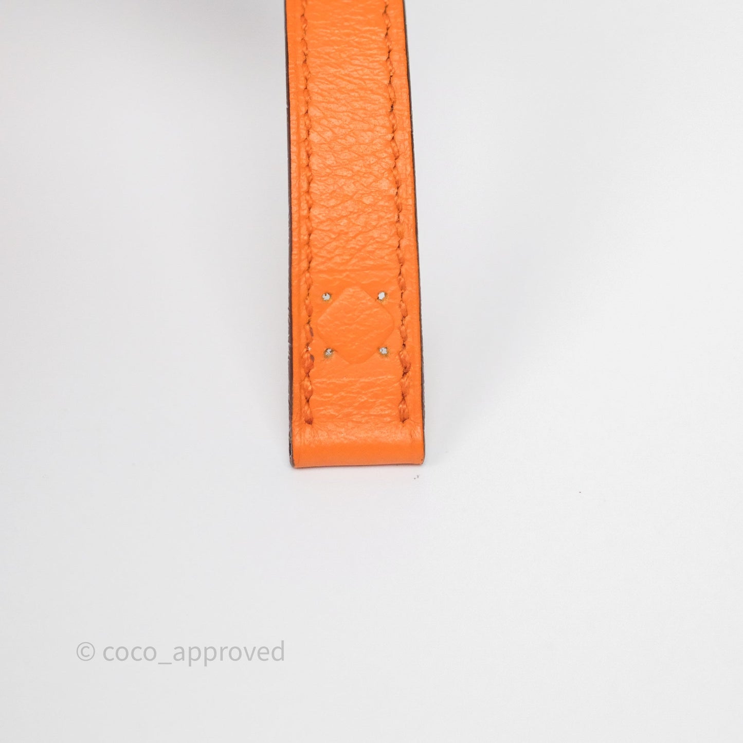 Hermes Medor Watch Mini Model Black Double Strap & Orange Strap