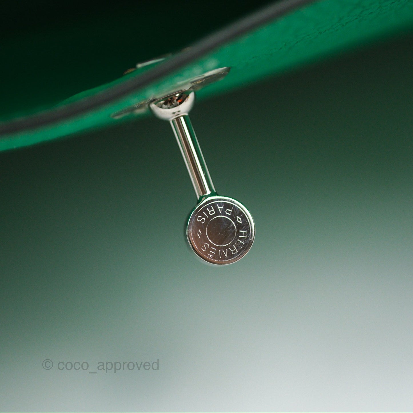 Hermès Mini Lindy 20 Menthe 6W Clemence Palladium Hardware