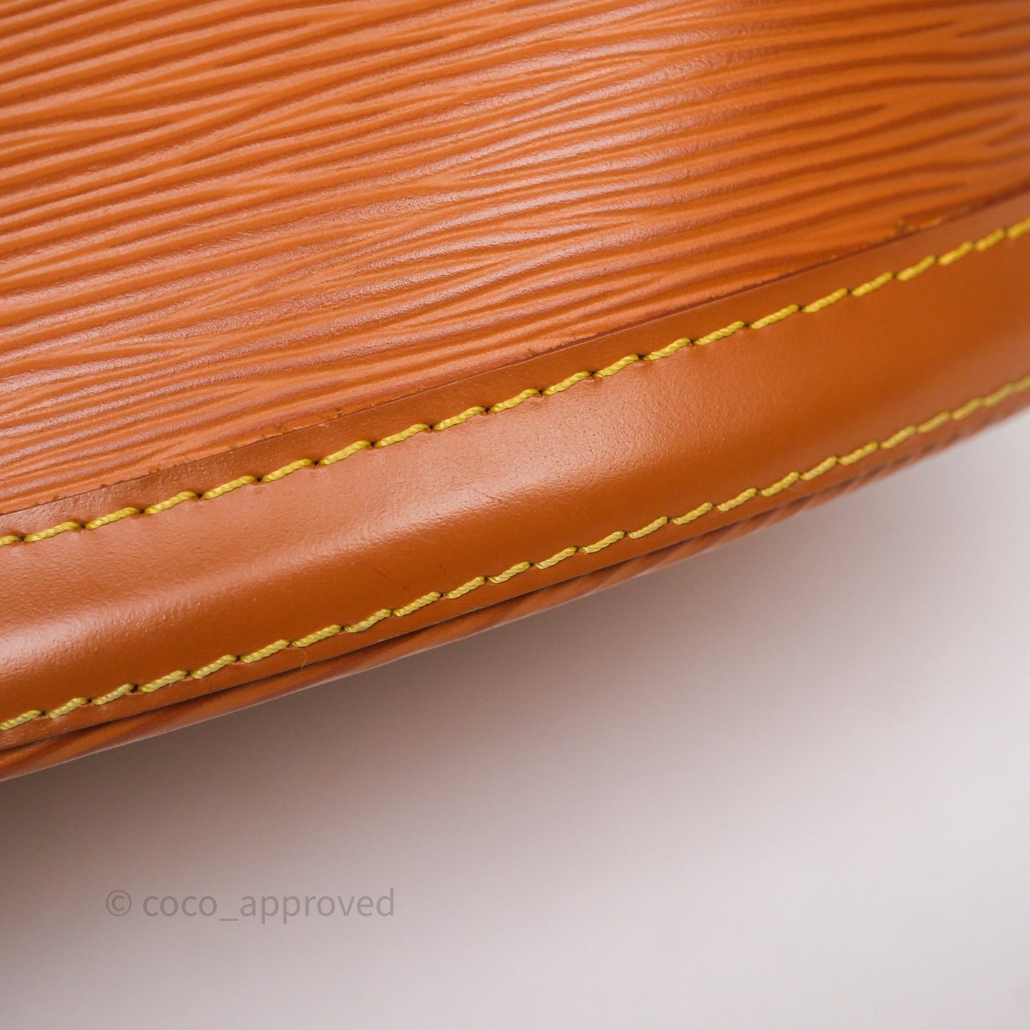 Louis Vuitton Cluny Shoulder Bag Brown Epi