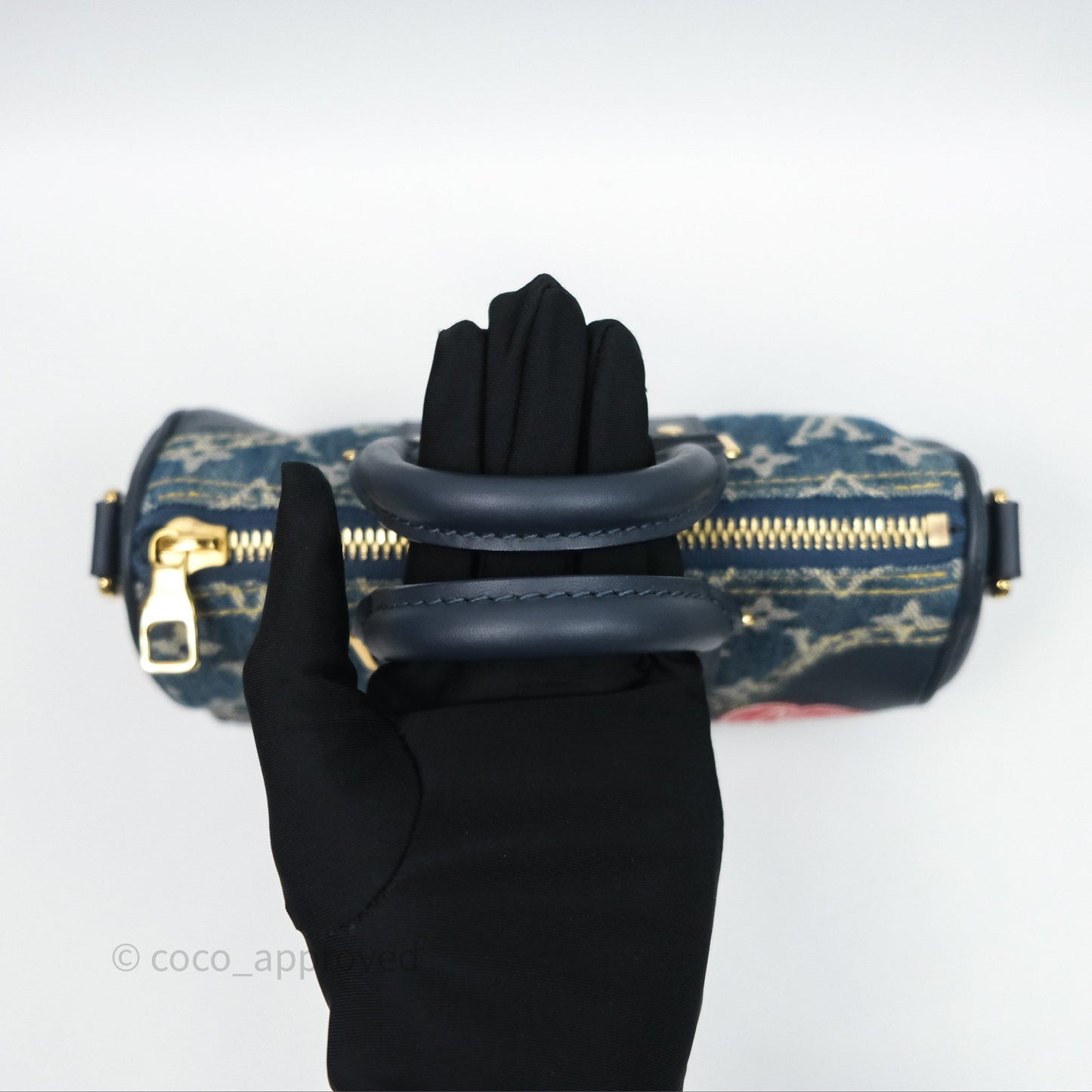 Louis Vuitton x Nigo Keepall XS Denim Blue