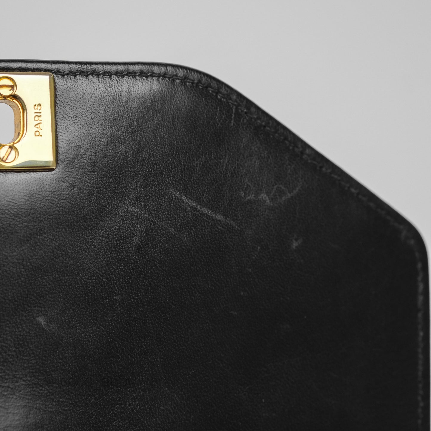 Chanel Vintage Small Diana Flap Black Lambskin 24K Gold Hardware