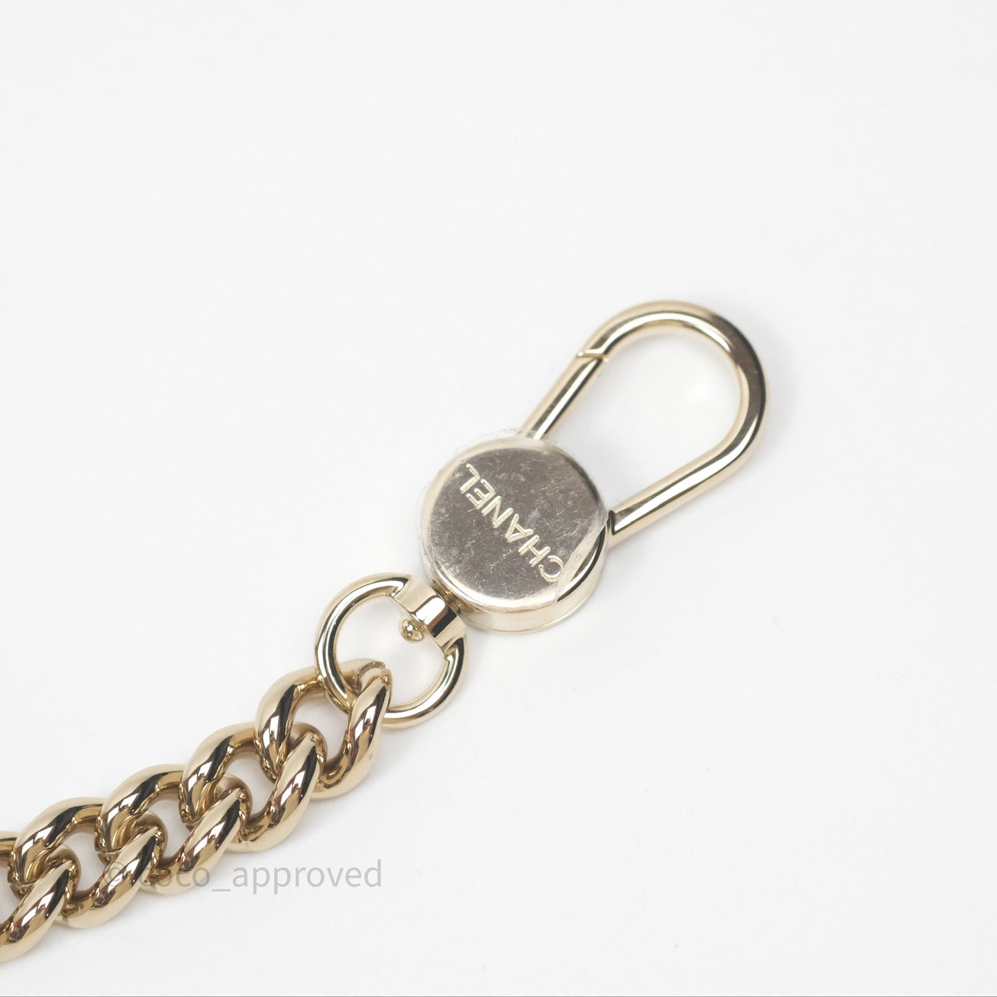 Chanel Chevron Mini Boy Belt Bag Black Caviar Gold Hardware