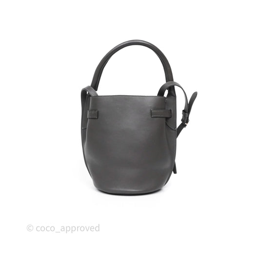 Celine Big Bag Nano Bucket Grey Smooth Calfskin
