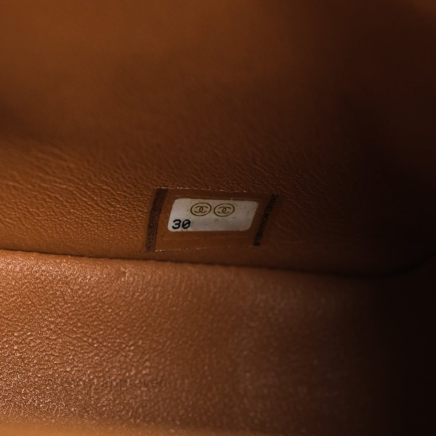 Chanel Mini Rectangular Flap Quilted Caramel Beige Lambskin Gold Hardware