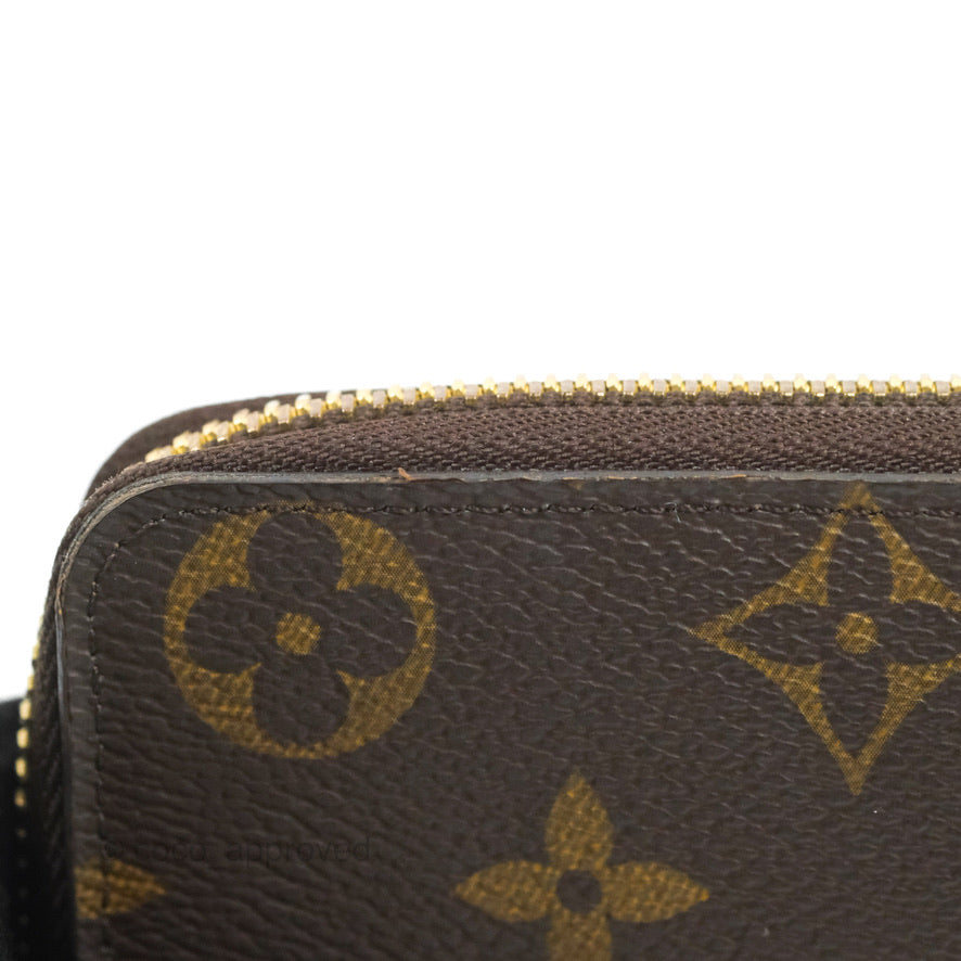 Louis Vuitton Clémence Wallet Monogram Canvas Fuchsia