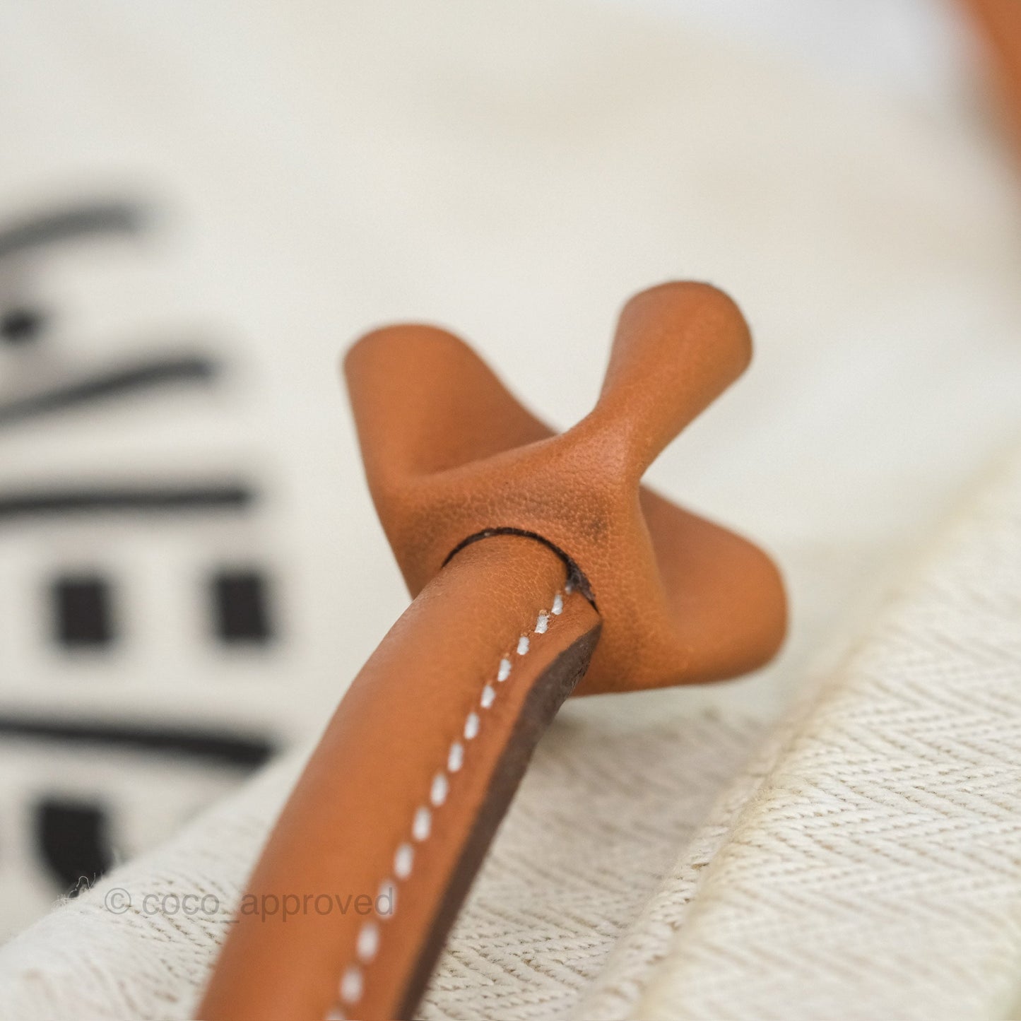 Hermès Aline Canvas Tote Bag