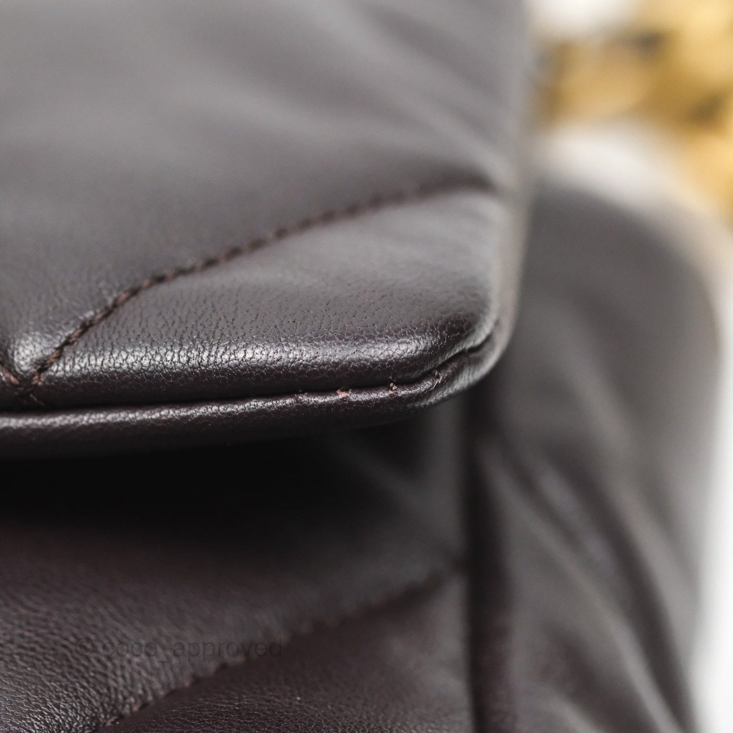 Chanel 19 Medium Dark Brown Mixed Hardware