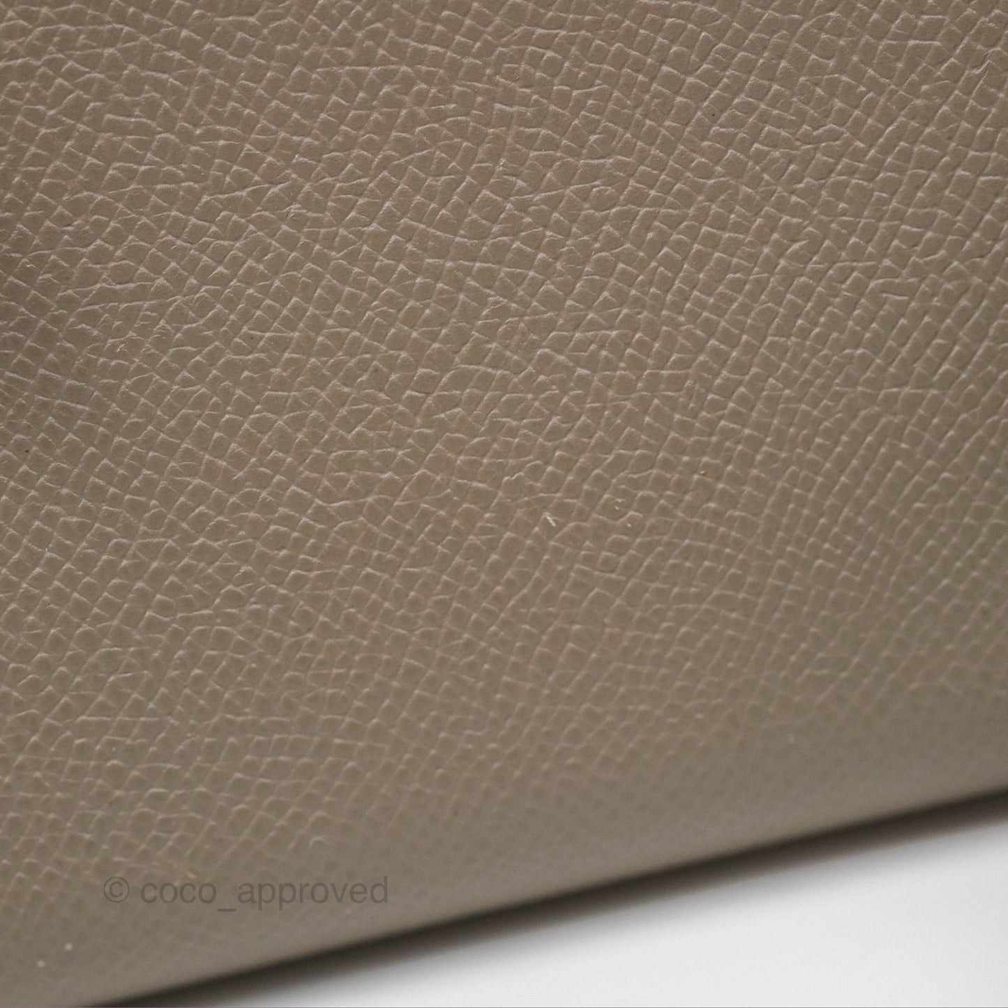 Hermès Kelly Wallet Gris Asphalte M8 Epsom Gold Hardware
