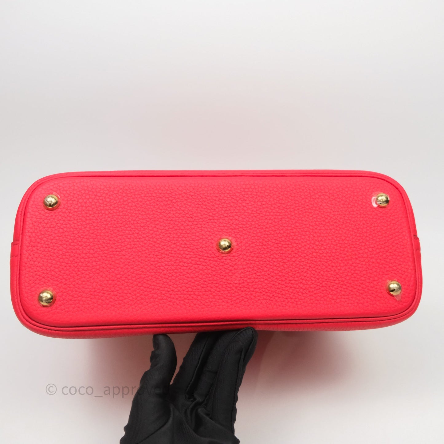 Hermès Bolide 31 Rouge Clemence Gold Hardware