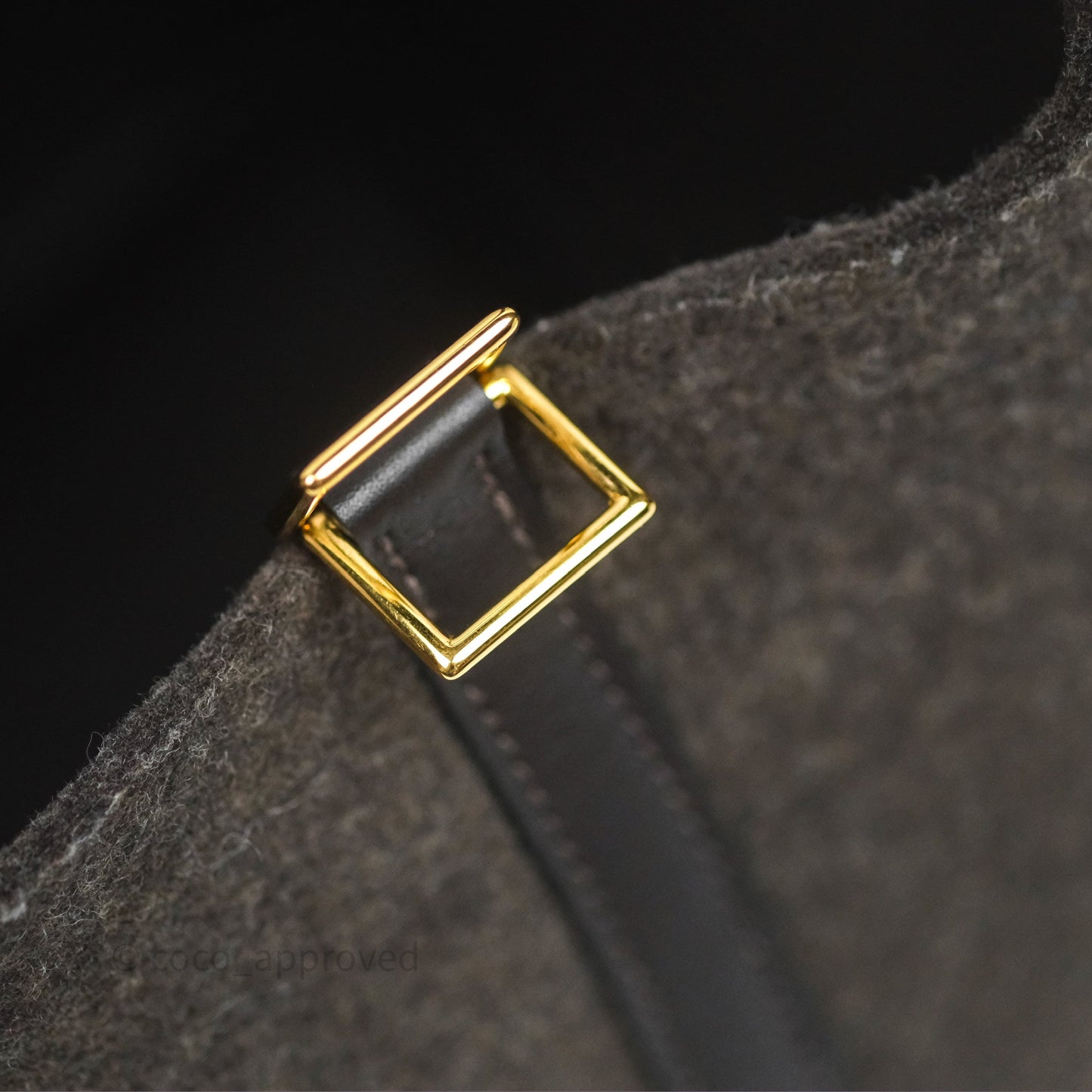Hermès Picotin 18 Ebene 46 Wool Feutre Swift Gold Hardware