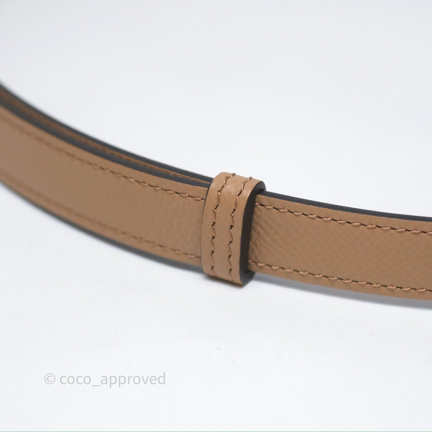 Hermès Kelly Pocket 18 Belt Chai 0M Epsom Gold Hardware