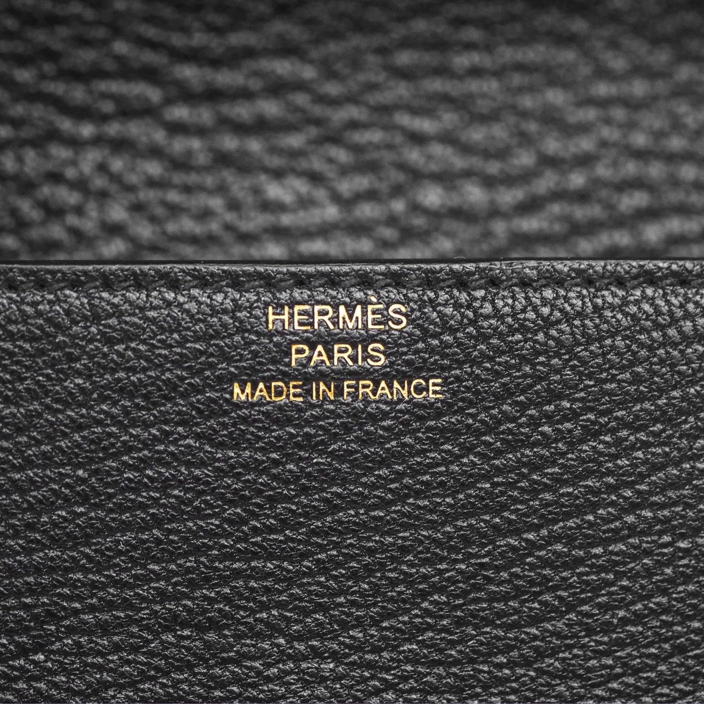 Hermès Roulis Slim Wallet Black Noir 89 Chevre Mysore Gold Hardware