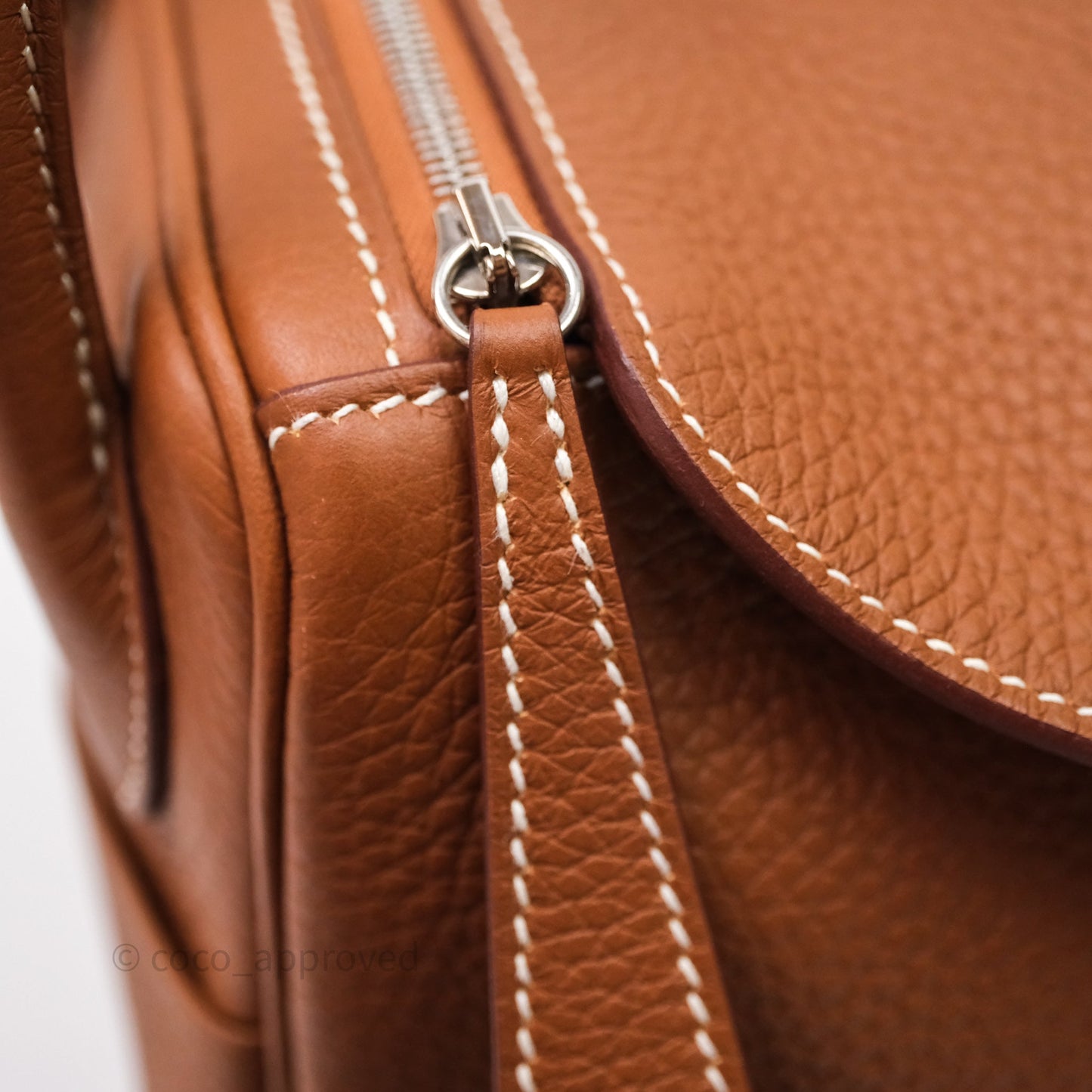 Hermès Lindy 26 Gold Clemence Palladium Hardware
