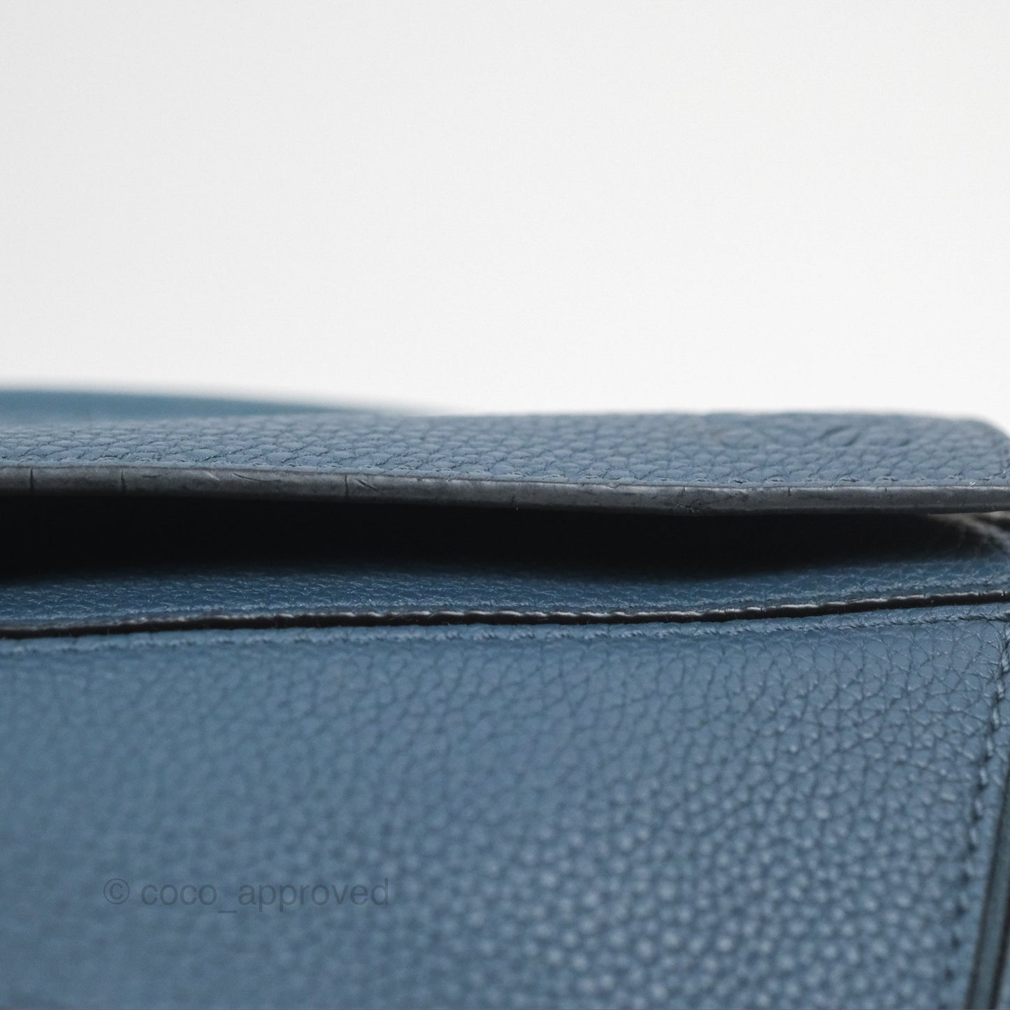 Loewe Small Puzzle Bag Navy Grained Calfskin