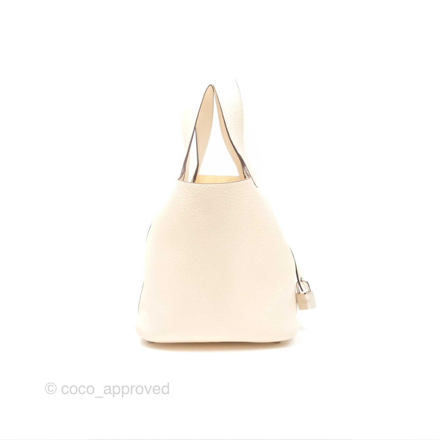 Hermès Picotin Lock 18 Nata I2 Clemence Palladium Hardware