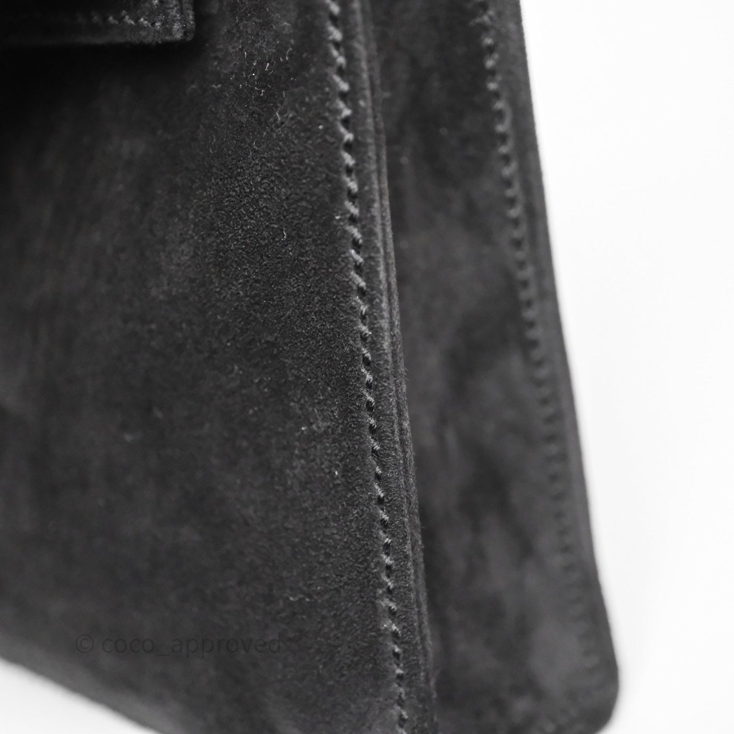 Hermès Kelly Elan Black Noir 89 Doblis Gold Hardware