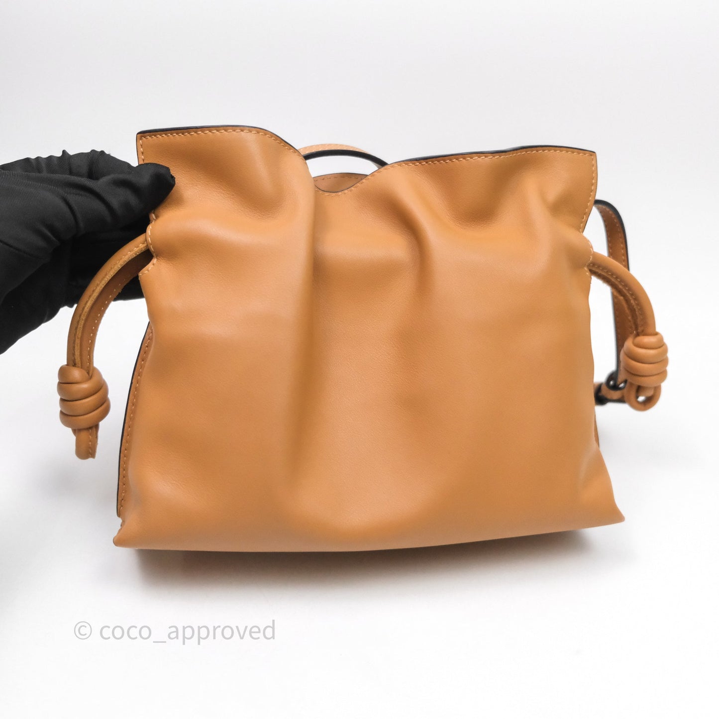 Loewe Flamenco Clutch Mini Bag Gold