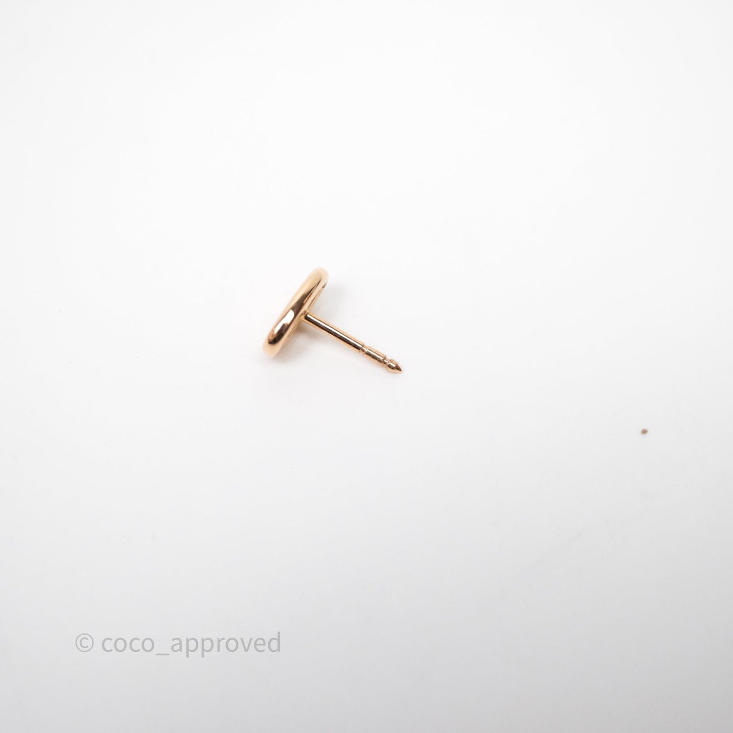 Hermès Chaine d'Ancre Earrings Rose Gold